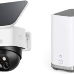 Anker Eufy SoloCam S340（屋外カメラ）+HomeBase S380 【 ソーラー充電 / 360°撮影可能/パンチルト / 460万超高画素 / 3K画質 / 防犯カメラ/デュアルレンズカメラ / 8倍ズーム / ワイヤレス対応/連続給電可能/バッテリー搭載 / 2.4 GHz Wi-Fi / IP65 防水防塵/追加料金不要 】