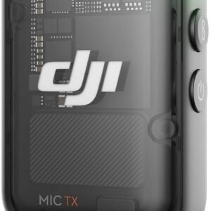 DJI Mic 2 トランスミッター（シャドーブラック） スマートノイズキャンセリング付きワイヤレスマイク 14時間内部収録 バッテリー駆動 最大6時間 マグネット着脱式 Bluetoothマイク Vlog