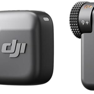 DJI Mic Mini (2 TX + 1 RX)、ディテールリッチ音声、カメラ/Android用ワイヤレスマイク、2人用Vlog、チーム制作