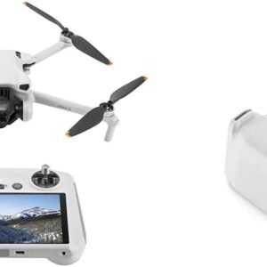 DJI Mini 3(DJI RC付属) + 【国内正規品】DJI Mini 3 インテリジェント フライトバッテリー Plus – 4K HDR動画撮影、38分飛行時間、縦向き撮影、インテリジェント機能多数搭載、折りたたみ式軽量ミニカメラドローン