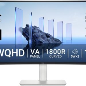 Dell S3425DW 34インチ 曲面 モニター(無輝点3年保証/WQHD/VA非光沢,1800R曲面/USB Type-Cx1,HDMIx2/DCI-P3 95%/1ms,120Hz/FreeSync Premium/HDR10/内蔵スピーカー/高さ調整)