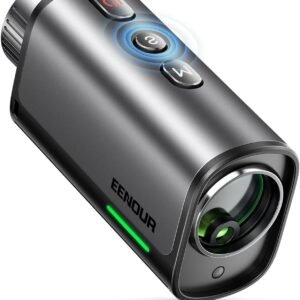 EENOUR ゴルフレーザー距離計 U1/U2 超小型 最速0.02s測定 3点間距離 7倍望遠 高透過 単レンズ ミニ 単眼 距離計測器 874yd対応 専用ケース付き