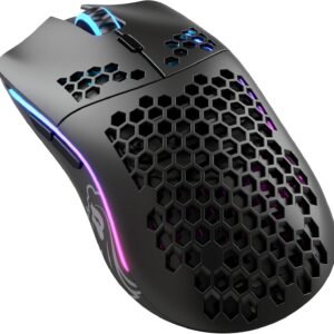 Glorious グロリアス モデルo ワイヤレス ゲーミングマウス 無線 RGB 軽量マウス mouse gaming 静音 6個プログラムボタン 国内正規品 (69g)