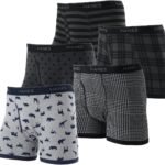 Hanes ボクサーパンツ(5枚組) 抗菌防臭 清潔 防臭効果 前開き 5PボクサーブリーフHM6ES703Jメンズ