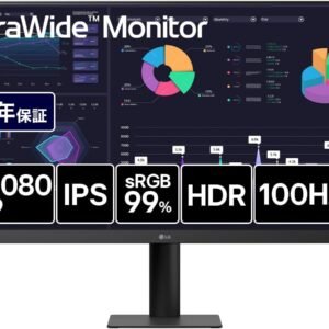 LG ウルトラワイドモニター UltraWide Monitor 34U511A-B 平面 34インチ /2560×1080/100Hz/MBR 1ms/IPS/sRGB 99%/DisplayHDR 400/アンチグレア/HDMI/DisplayPort/フリッカーセーフ/ブルーライト低減モード