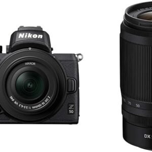 Nikon ミラーレス一眼カメラ Z50 レンズキット NIKKOR Z DX 16-50mm f/3.5-6.3 VR付属 Z50LK16-50 ブラック + 望遠ズームレンズ NIKKOR Z DX 50-250mm f/4.5-6.3 VR Zマウント DXレンズ NZDXVR50-250