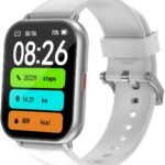 RUIMEN スマートウォッチ iPhone アンドロイド対応 通話機能付き Smart Watch 歩数計 腕時計 着信＆メッセージ通知 懐中電灯 天気予報 音楽制御 100+種類運動モード 文字盤 IP68防水 長持ちバッテリー ストップウォッチ 目覚まし時計 長座注意 スマホ探す 日本語説明書 交換バンド付属