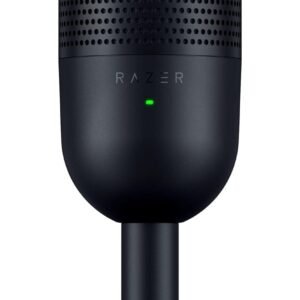 Razer レイザー Seiren V3 Mini コンデンサーマイク 超コンパクト設計 タップ式ミュートセンサー ゲーミングマイク USB マイク 配信 セイレーン ブイスリー ミニ【日本正規代理店保証品】