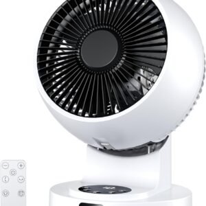 YONA サーキュレーター DCモーター 静音 省エネ「360°強風 分解丸洗い」 11段階風量 12時タイマー リモコン 小型 衣類乾燥 部屋干し 空気循環 18畳対応 PSE認証済み