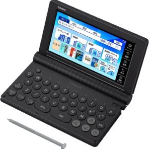 【 Amazon.co.jp 限定 】 カシオ 電子辞書 高校生 エクスワード XD-SA4200BK 155コンテンツ ブラック XD-SAN42BK 特別セット