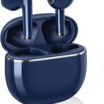 【2026年アップグレード版】AOKIMI ワイヤレスイヤホン bluetooth イヤホン V12 小型軽量 ブルートゥースHi-Fi 最大36時間再生 ぶるーとゅーす コードレス ENCノイズキャンセリング 自動ペアリング Type-C充電 マイク付き 防水 タッチ式音量調整 スポーツ/通勤/通学/WEB会議(ダークブルー)