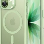 【3倍米軍MIL規格・MagSafe対応】ESR iPhone 17 ケース ワイヤレス充電 iphone17用 カメラボタン付き SGS認証 エアガードコーナー 黄変防止 耐衝撃 PC背面TPUバンパー 指紋防止 高耐久性 マグネットスマホケース Qi2.2対応 最大25W高速充電 マグセーフ いphone17ケース アイフォン17専用Classicシリーズ(ライトフロストグリーン)