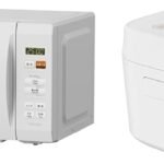 【セット買い】 [山善] 電子レンジ 17L 単機能 一人暮らし 二人暮らし ヘルツフリー ターンテーブル YRM-HF171(W) + 炊飯器 3合 マイコン式 低温調理 AMRC-5M(W) ホワイト