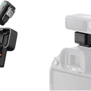 【セット買い】DJI Mic 2(トランスミッター×2 + レシーバー×1 + 充電ケース) オールインワン型ワイヤレスマイク スマートノイズキャンセリング 32bitフロート内部収録 伝送距離250m iPhoneマイク カメラ対応 アンドロイド用マイク + Mic 2 カメラアダプター