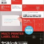 【品番31532の1枚増量パック】エーワン ラベルシール 宛名 ラベル 用紙 作業しやすい加工 10面 101シート 31532 タイプ