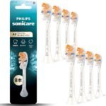 【正規品・最上位モデル】フィリップス 替えブラシ ソニッケアー A3 プレミアムオールインワンレギュラー (8本) 正規品 HX9098/14 ホワイト【Amazon.co.jp限定】