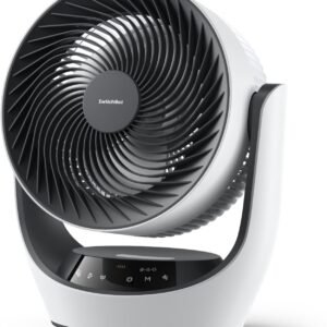 【節電対策】SwitchBot サーキュレーター 静音 首振り Alexa - コードレス スイッチボット 扇風機 ~30畳 DCモーター 省エネ 充電式バッテリー搭載 無段階風量調整 リモコン付き 梅雨対策