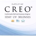 クレオワンデーUVモイスト 30枚 1箱 （1日使い捨て コンタクトレンズ ）【高含水】【BC】8.7 【PWR】-2.25高含水 うるおい UVカット フィット感