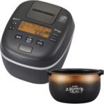 タイガー魔法瓶(TIGER) 炊飯器 5.5合 圧力IH式 ご泡火炊き少量旨火炊き オフブラック JPI-A100 KO