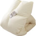 タンスのゲン 羽毛布団 シングル【コインランドリーで洗える！】 W防ダニ ダウン90％ 充填量1.0kg 日本製 7年保証 洗える ウォッシャブル 掛け布団 10119001(72199)