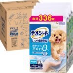 デオシート しっかり超吸収(おしっこ5回分) 無香消臭 レギュラー 336枚(112枚×3袋) 犬用 トイレシート [ケース品]【Amazon.co.jp限定】