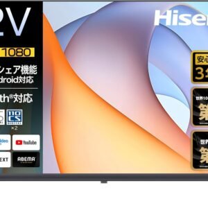 ハイセンス【3年保証】32V型 32E40R フルハイビジョン 液晶 テレビ ネット動画 Alexa ゲームモード AirPlay2 Bluetooth