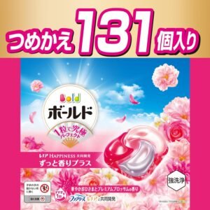 ボールド 洗濯洗剤 太陽のジェルボール 4in1 華やかおひさまとプレミアムブロッサムの香り 詰め替え 131個