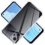 対応 OPPO Reno9 A ケース クリア TPU 保護ケース カバー背面 ンプロテクター ソフト 透明シェル 【耐衝撃 エアバッグ 滑り止め すり傷防止 薄型 軽量 スリム 携帯便利】Reno9 A 專用スマホ ケース