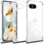 対応 pixel 9a ケース pixel 9a クリア ケース あんしんファミリースマホ カバー TPU 保護ケース カバー背面 シェル クバー ソフト 透明シェル ンプロテクター SENXLL-pixel9aT1