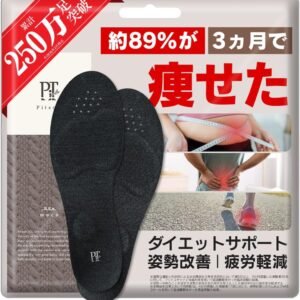 [正規品保証] ピットソール インソール 中敷き 姿勢サポート あったか 冷え対策 冬 防寒 男女兼用 立ち仕事 アーチサポート ダイエット器具 サイズ調整 超軽量 模倣品対策済み (ウィンターブラック,M(25～26cm))