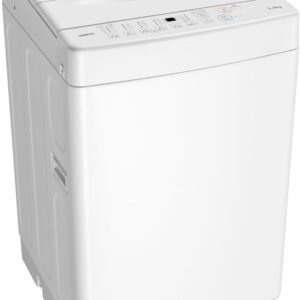 洗濯機 6KG 一人暮らし 全自動洗濯機 最短11分洗濯 部屋干し専門 透明ドア コンパクト ステンレス槽 1-3人用 静音設計 SAMKYO B600 ホワイト