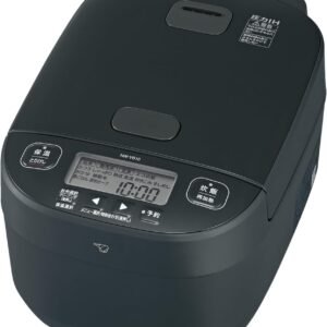 象印マホービン 炊飯器 5.5合 極め炊き 豪熱大火力 圧力IHタイプ 日本製 お手入れ点数2点 スレートブラック NW-YB10AM-BZ
