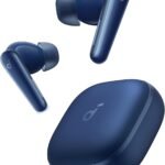Anker Soundcore Liberty 5（Bluetooth 5.4）【完全ワイヤレスイヤホン/ウルトラノイズキャンセリング 3.5 / 3Dオーディオ / Dolby Audio対応/ワイヤレス充電/マルチポイント接続/外音取り込み / 最大48時間再生 / ハイレゾ / IP55 防塵・防水規格/PSE技術基準適合】ディープブルー