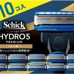 Schick(シック) ハイドロ5プレミアム つるり肌へ 替刃(10コ入) 髭剃り カミソリ