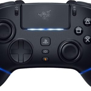 【PlayStation公式ライセンス商品】 Razer レイザー Wolverine V2 Pro ワイヤレス コントローラー プレイステーション PS5&PC対応 HyperSpeed Wireless メカタクタイル アクションボタン 8方向 マイクロスイッチ 方向キー 6つのマルチファンクションボタン Chroma RGB ウルヴァリン ブイツー プロ 【日本正規代理店保証品】