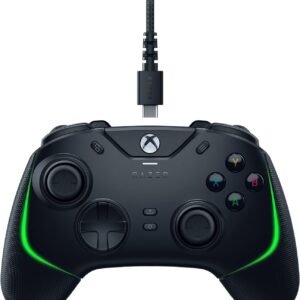 Razer Wolverine V2 Chroma PC&XBOX用コントローラー メカタクタイル アクションボタン 方向キーのボタン割り当て可能 6つのマルチファンクションボタン トリガーストップによるヘアトリガーモード付き 集中連射 Choma Windows10/Xbox One/Xbox Series X|S/PC対応 【日本正規代理店保証品】 RZ06-04010100-R3M1 Black
