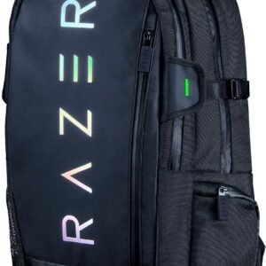 Razer Rogue Backpack V3 15inch - Chromatic Edition ゲーミング バックパック 大容量 15インチノートPC収納 防水加工 耐摩耗 ホログラフィックロゴ 【日本正規代理店保証品】 RC81-03640116-0000