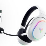Razer レイザー Barracuda X Chroma 白 ワイヤレスゲーミングヘッドセット TriForce40mmドライバー 着脱式 HyperClear 70時間駆動 2.4GHz Bluetooth PC PS5 PS4 Switch 2 iOS Android バラクーダエックス クローマ