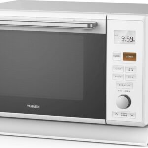 [山善] スチームオーブンレンジ 25L 一人暮らし 二人暮らし フラットテーブル スチーム調理 自動メニュー19種搭載 角皿付き ホワイト MRK-F250TSV(W)