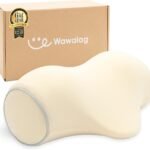 【柔道整復師推薦】Wawalag(ワワラグ) りらっくび 首 ストレッチ 首枕 ネックピロー 伸ばす 枕 誕生日プレゼント 男性 女性 ギフト 母の日 父の日 低反発形状記憶フォーム (アイボリー)
