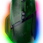 Razer レイザー Basilisk V3 Pro 35K Phantom Green Edition ワイヤレス ゲーミングマウス HyperSpeed Wireless Bluetooth 有線 Focus Pro 35K オプティカルセンサー 35,000DPI 第3世代オプティカルマウススイッチ バシリスクブイスリープロ 35K ファントムグリーンエディション 【日本正規代理店保証品】