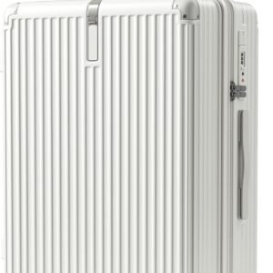 [シシベラスポーツ] キャリーケース 機内持ち込み スーツケース 拡張機能付き S M Lサイズ 大容量 大型 耐衝撃 静音キャスター キャリーバッグ 軽量 TSAロック搭載 ドリンクホルダー 隠しフック ファスナータイプ USBポート（USB-A＆USB-C）旅行 出張 ビジネス 【日本市場向け設計】