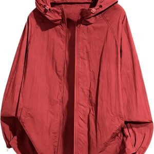 [ANGJ] ラッシュガード パーカー メンズ レディース ナイロン100％ 超軽量 接触冷感 UVカット UPF50+ 速乾 通気性 フード付き 長袖 無地 シンプル おしゃれ 体型カバー 大きいサイズ S〜5L相当 海 登山 普段着