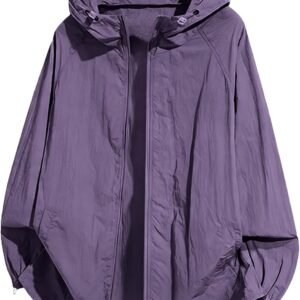 [ANGJ] ラッシュガード パーカー メンズ レディース ナイロン100％ 超軽量 接触冷感 UVカット UPF50+ 速乾 通気性 フード付き 長袖 無地 シンプル おしゃれ 体型カバー 大きいサイズ S〜5L相当 海 登山 普段着