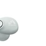 JVCケンウッド Victor HA-NP1T-H ワイヤレスイヤホン Bluetooth Ver.5.3 オープンイヤー イヤーカフ アプリ対応 マルチポイント 合計24時間再生 マイク付き 小型 軽量 防水 音アクセ アイスグレー + 【Amazon.co.jp限定】[The Music] キーチェーン ミュージックキーホルダー ブルー フリー