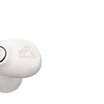 JVCケンウッド Victor HA-NP1T-W ワイヤレスイヤホン Bluetooth Ver.5.3 オープンイヤー イヤーカフ アプリ対応 マルチポイント 合計24時間再生 マイク付き 小型 軽量 防水 音アクセ オフホワイト + 【Amazon.co.jp限定】[The Music] キーチェーン ミュージックキーホルダー ブルー フリー