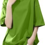 [SLEEPSINERO] tシャツ レディース 半袖 【体型カバー・ゆったり細見え】 シャツ レディーストップス 春 夏 クルーネック 大きいサイズ 吸汗速乾 通気 着痩せ オーバーサイズ レディース夏服 カットソー ロング 5分袖 おしゃれ
