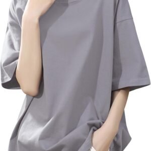 [SLEEPSINERO] tシャツ レディース 半袖 【体型カバー・ゆったり細見え】 シャツ レディーストップス 春 夏 クルーネック 大きいサイズ 吸汗速乾 通気 着痩せ オーバーサイズ レディース夏服 カットソー ロング 5分袖 おしゃれ