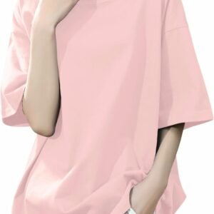 [SLEEPSINERO] tシャツ レディース 半袖 【体型カバー・ゆったり細見え】 シャツ レディーストップス 春 夏 クルーネック 大きいサイズ 吸汗速乾 通気 着痩せ オーバーサイズ レディース夏服 カットソー ロング 5分袖 おしゃれ