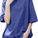 [SLEEPSINERO] tシャツ レディース 半袖 【体型カバー・ゆったり細見え】 シャツ レディーストップス 春 夏 クルーネック 大きいサイズ 吸汗速乾 通気 着痩せ オーバーサイズ レディース夏服 カットソー ロング 5分袖 おしゃれ